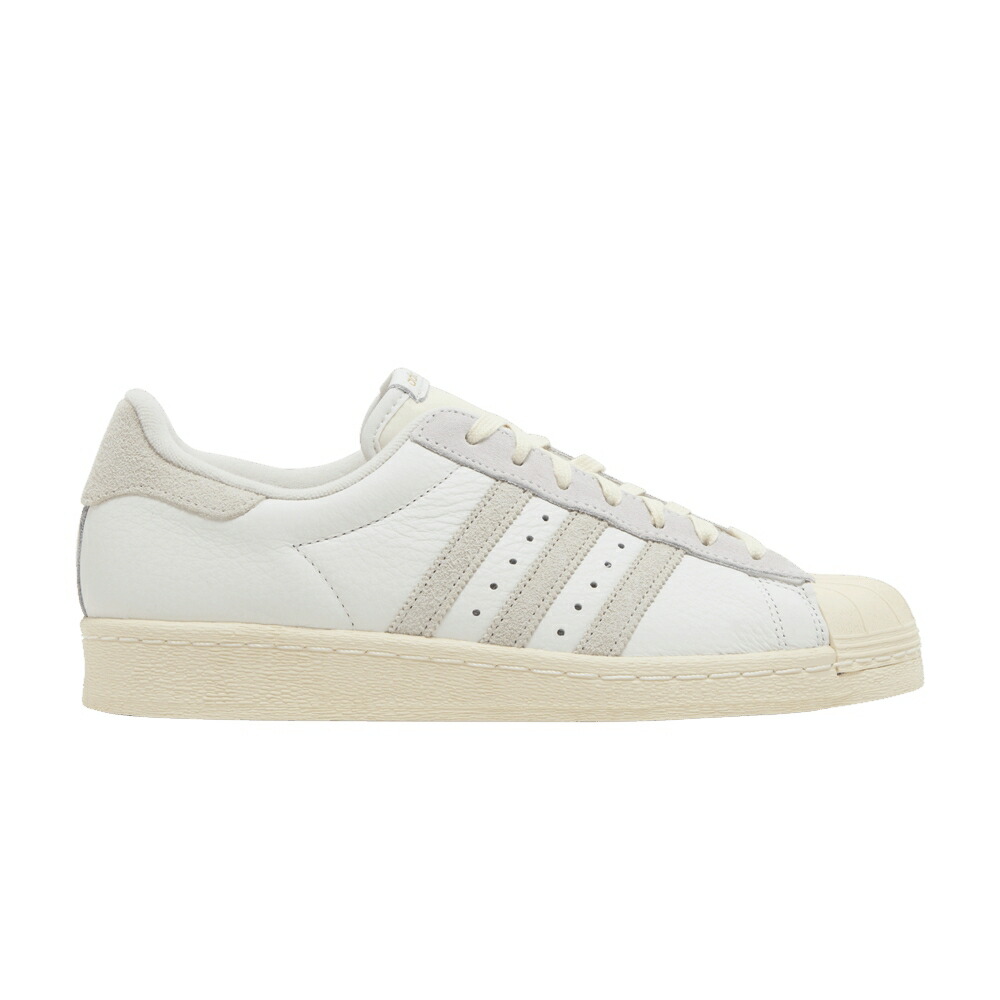 アディダス スーパースター 白色 ホワイト クリーム WHITE ALUMINIUM スニーカー メンズ ADIDAS SUPERSTAR 82 / CLOUD WHITE ALUMINIUM CREAM