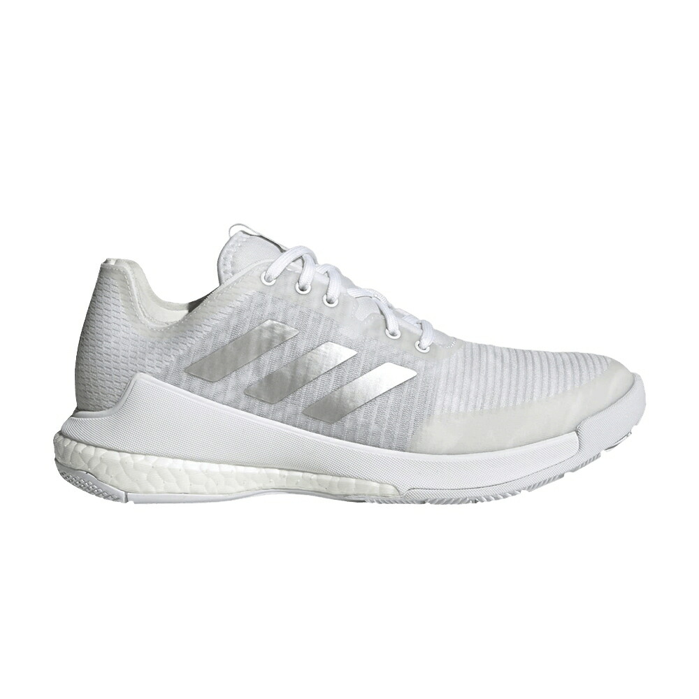 アディダス 銀色 シルバー 白色 ホワイト 'WHITE METALLIC' スニーカー レディース ADIDAS WMNS CRAZYFLIGHT SILVER / CLOUD WHITE SILVER METALLIC
