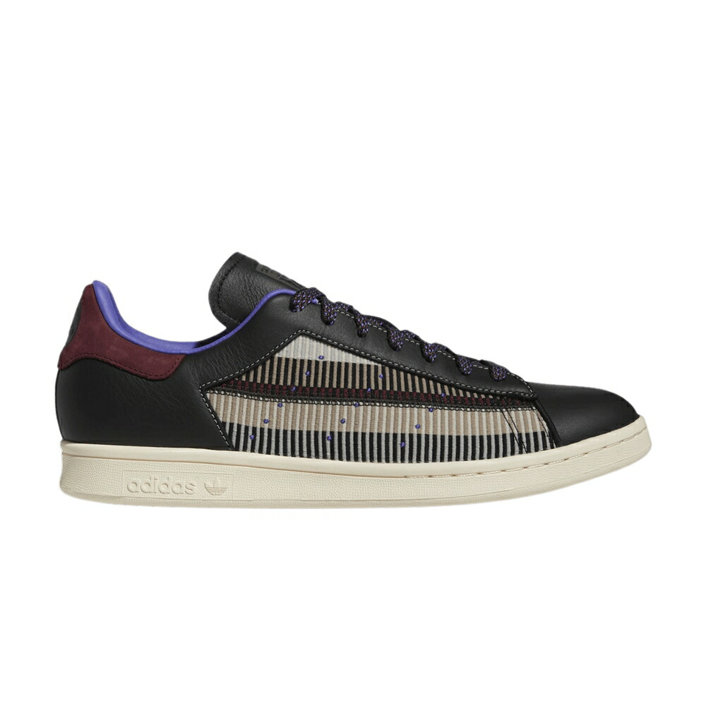 アディダス コア 黒色 ブラック シャドー シャドウ 赤 レッド スタンスミス 'PATCHWORK' スニーカー メンズ ADIDAS STAN SMITH / CORE BLACK SHADOW RED CLEAR