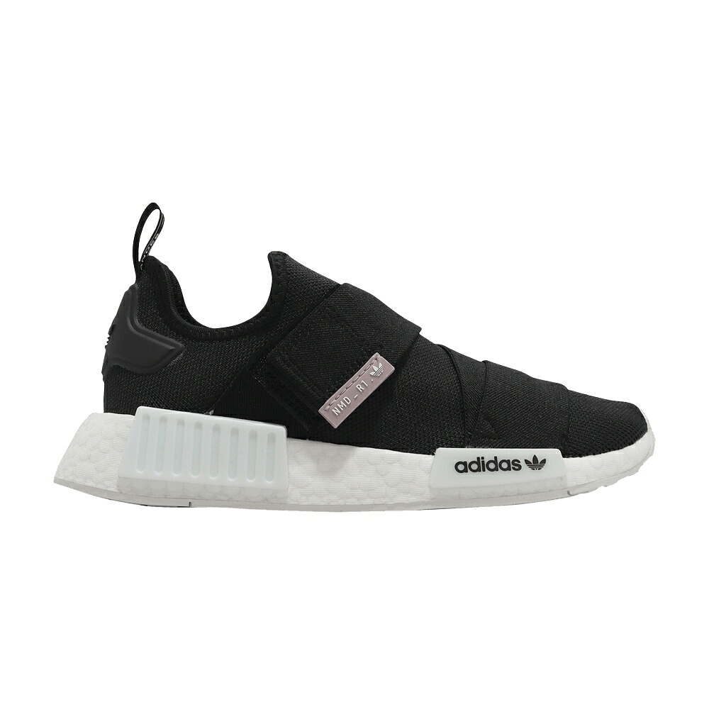 アディダス 中核グループ 黒いこと 黒いこと NMD_R1 \u0027BLACK WHITE\u0027 スニーカー レディース ADIDAS WMNS / CORE BLACK CORE BLACK CLOUD