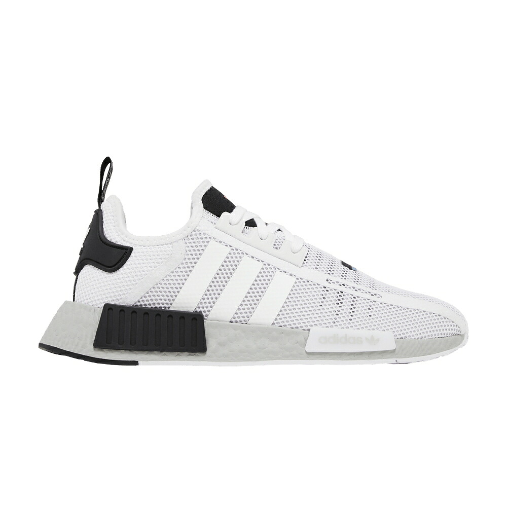 アディダス 薄墨色 薄墨色 白いこと 白いこと NMD_R1 \u0027WHITE BLACK\u0027 スニーカー メンズ ADIDAS GREY / CLOUD WHITE GREY TWO GREY THREE