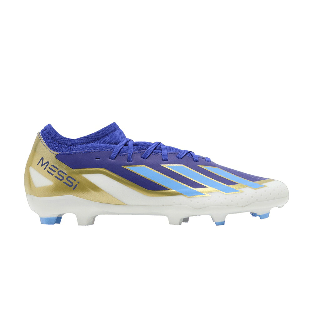 アディダス 青碧 青碧 はち切れる \u0027SPARK GEN10S\u0027 スニーカー メンズ ADIDAS X CRAZYFAST MESSI LEAGUE FG / LUCID BLUE BLUE BURST CLOUD