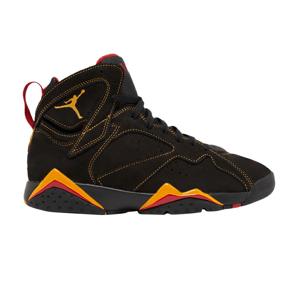 ナイキ 黒色 ブラック 赤 レッド エアジョーダン CITRUS スニーカー メンズ AIR JORDAN AIR JORDAN 7 RETRO 2022 / BLACK CITRUS VARSITY RED