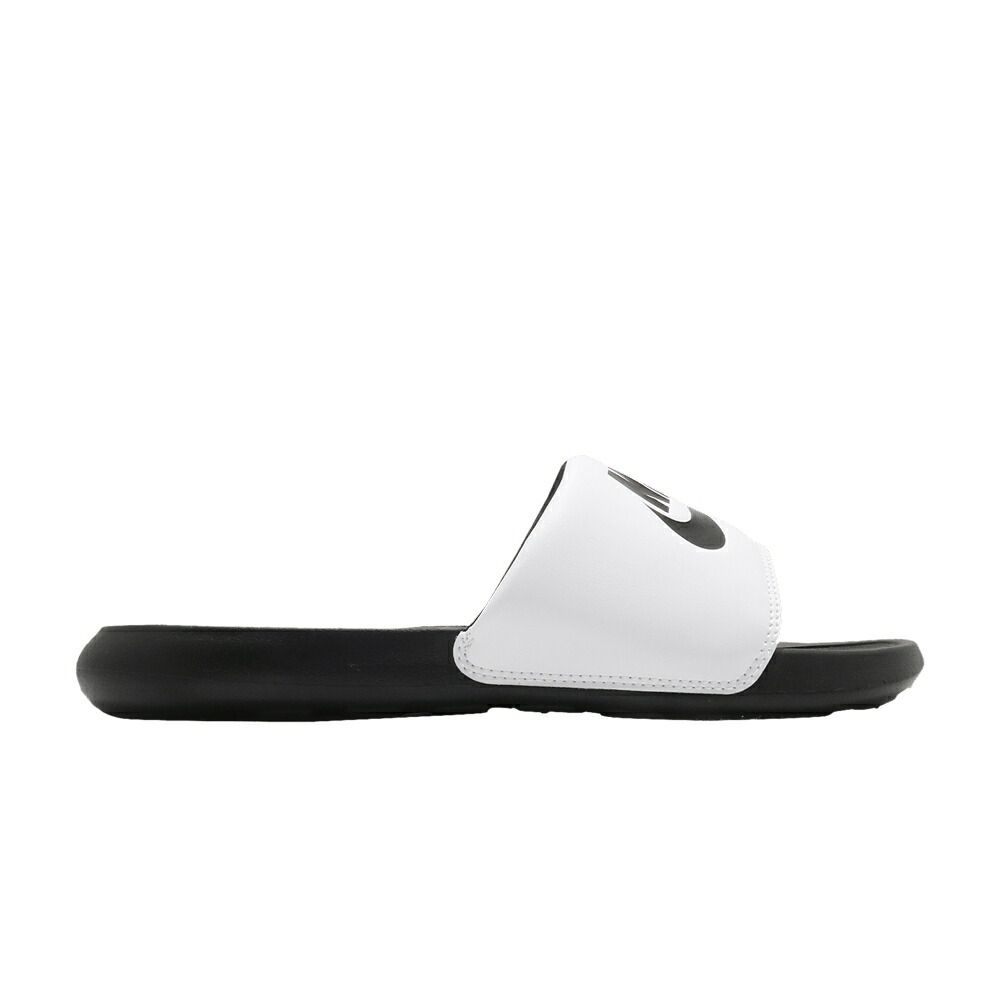 ナイキ サンダル 黒色 ブラック 白色 ホワイト BLACK WHITE スニーカー メンズ NIKE VICTORI ONE SLIDE / BLACK BLACK WHITE