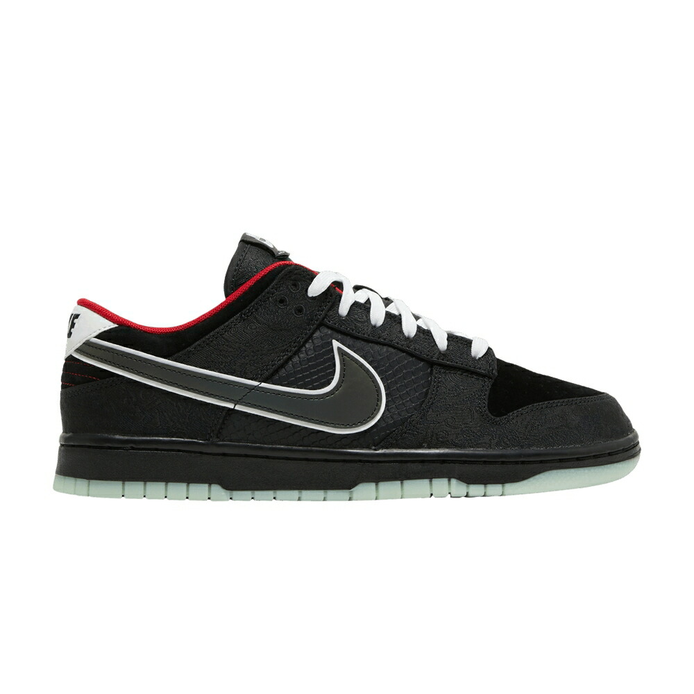 ナイキ ダンク 黒いこと 黒いこと 白いこと 白いこと クリムゾン ダンクロー スニーカー メンズ NIKE LEAGUE OF LEGENDS X DUNK LOW / BLACK WHITE BRIGHT CRIMSON WHITE