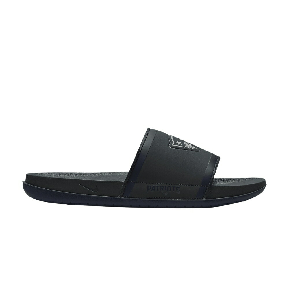 ナイキ サンダル カレッジ 紺色 ネイビー ニューイングランド ペイトリオッツ スニーカー メンズ NIKE NFL X OFFCOURT SLIDE NEW ENGLAND PATRIOTS / ANTHRACITE COLLEGE NAVY MEDIUM