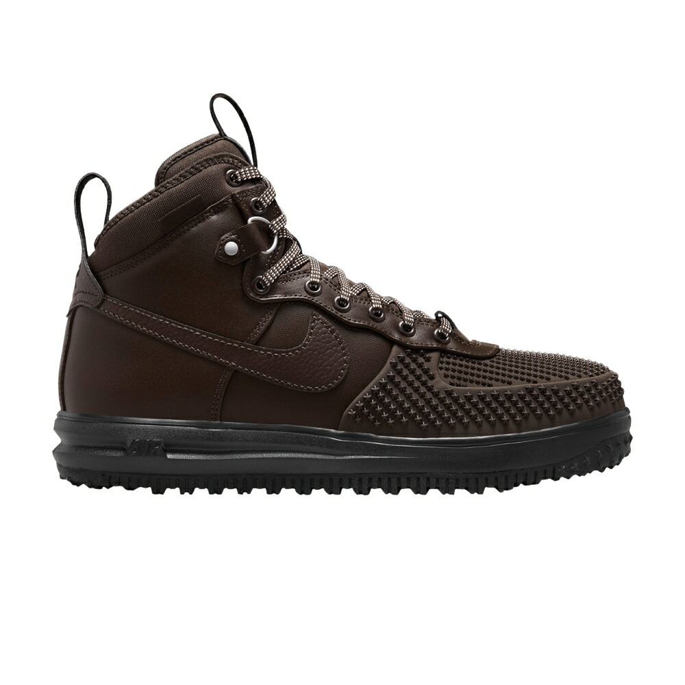ナイキ ルーナー ルナー 茶色 ブラウン 黒色 ブラック BAROQUE BROWN スニーカー メンズ NIKE LUNAR FORCE 1 DUCKBOOT / BAROQUE BROWN BLACK METALLIC