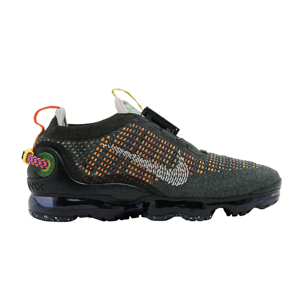 ナイキ フライニット カレッジ 灰色 グレー 黒色 ブラック エアヴェイパーマックス NEWSPRINT スニーカー メンズ NIKE AIR VAPORMAX 2020 FLYKNIT / NEWSPRINT COLLEGE GREY BLACK