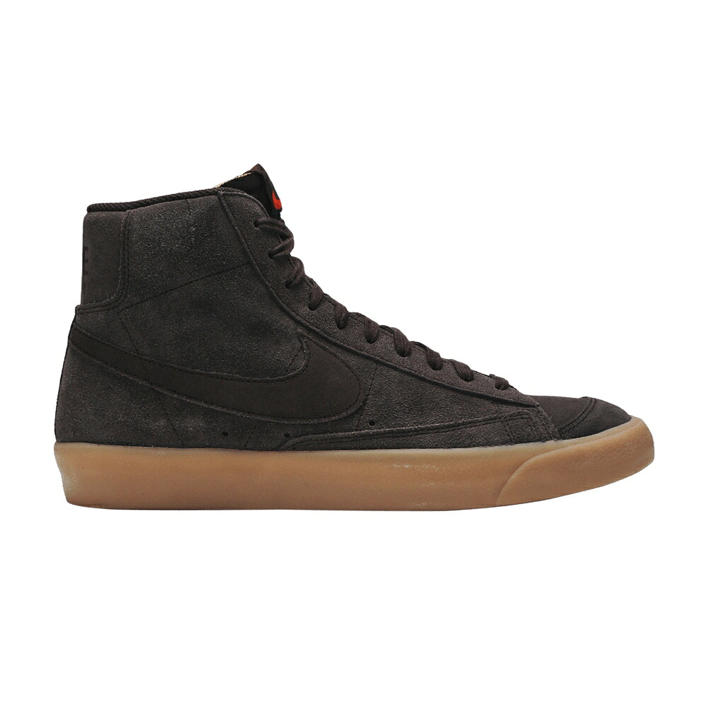ナイキ ブレイザー ミッド スエード スウェード 茶色 ブラウン 'VELVET BROWN' スニーカー メンズ NIKE BLAZER MID 77 SUEDE / VELVET BROWN GUM MEDIUM BROWN｜スニケス