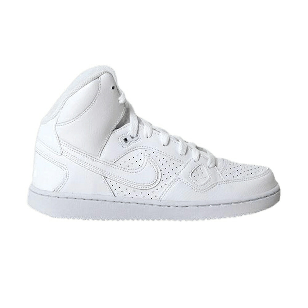 ナイキ ミッド 白いこと 白いこと \u0027TRIPLE WHITE\u0027 お坊っちゃん キッズ NIKE SON OF FORCE MID GS / WHITE WHITE WHITE もの言う花 マタニティ スニーカー