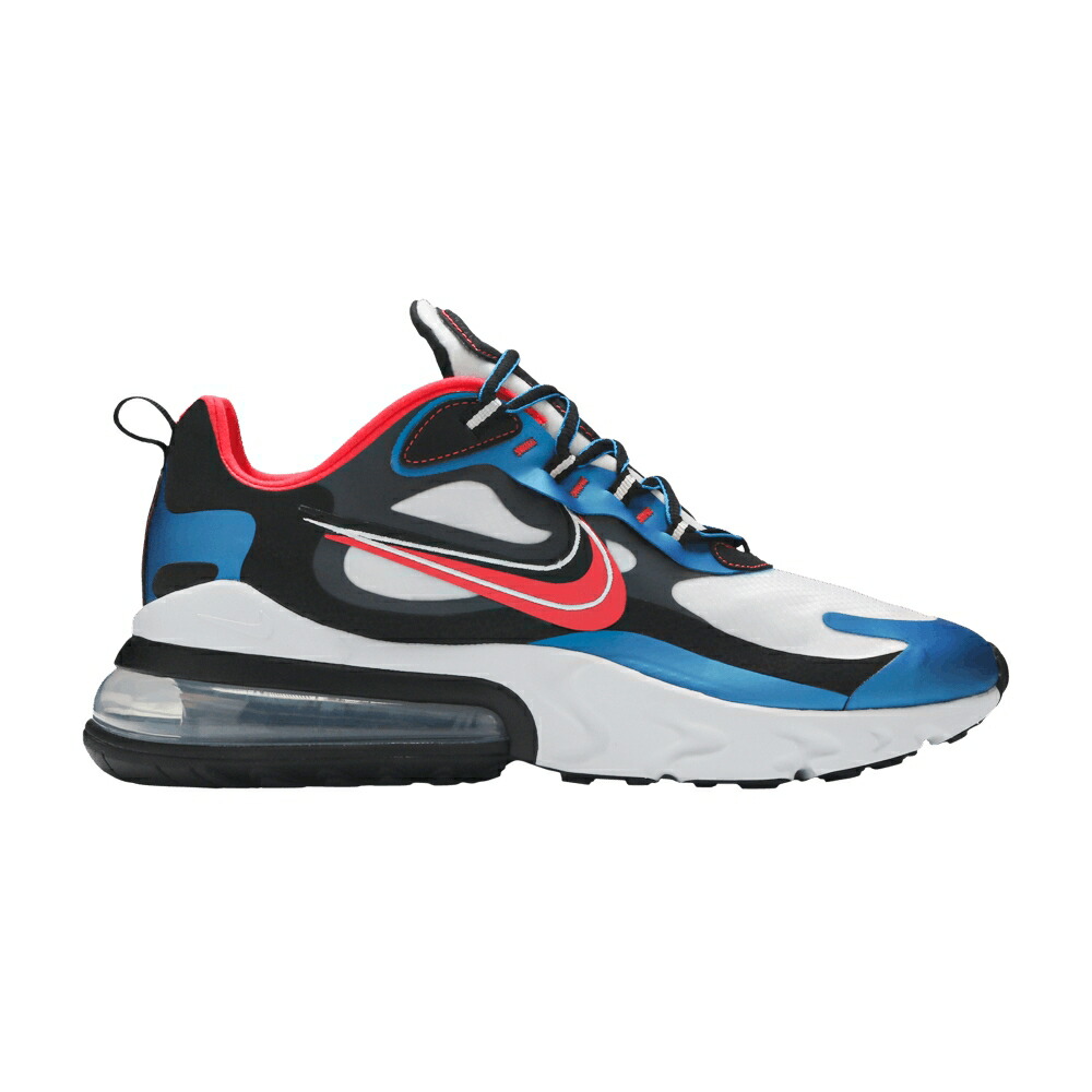 ナイキ マックス リアクト 青色 ブルー 黒色 ブラック エアマックス TIME CAPSULE スニーカー メンズ NIKE AIR MAX 270 REACT / IMPERIAL BLUE EMBER GLOW BLACK