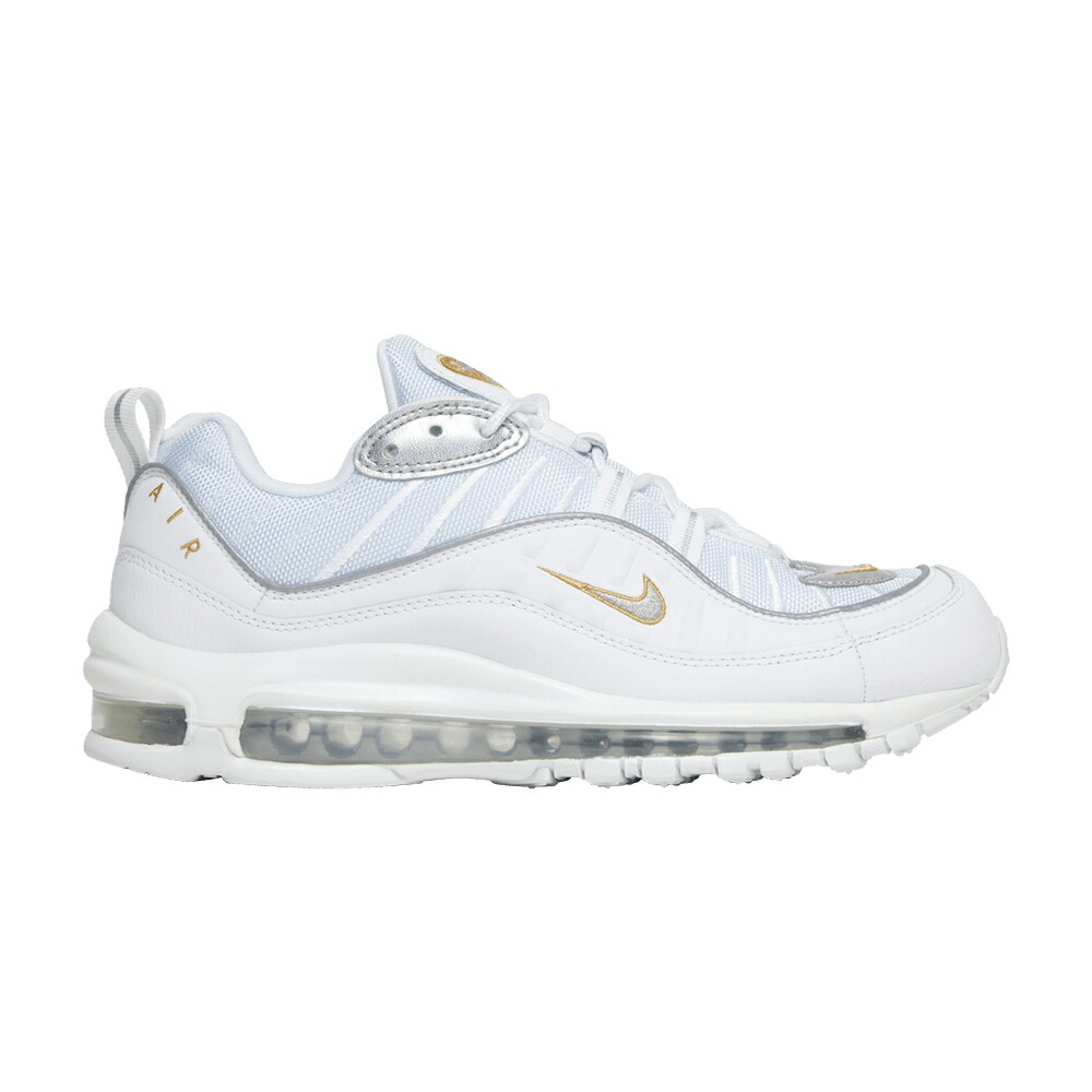 ナイキ マックス 白色 ホワイト ゴールド エアマックス 'BLUE CHILL' スニーカー レディース NIKE WMNS AIR MAX 98 / WHITE METALLIC GOLD METALLIC 41,535円