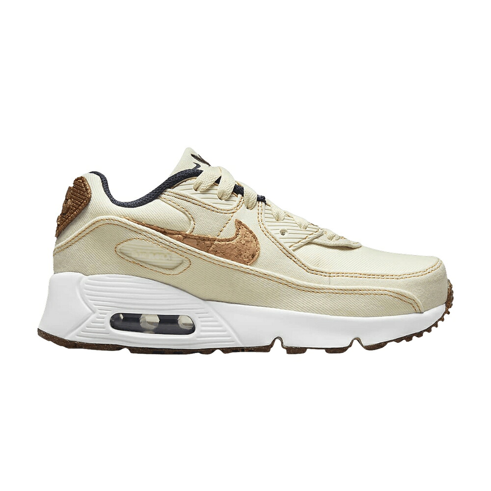 ナイキ マックス 白いこと 白いこと エア湖マックス \u0027CORK MILK\u0027 お坊っちゃん キッズ NIKE AIR MAX 90 SE なおなお書き - COCONUT / COCONUT MILK OBSIDIAN WHITE もの言う花 マタニティ スニーカー