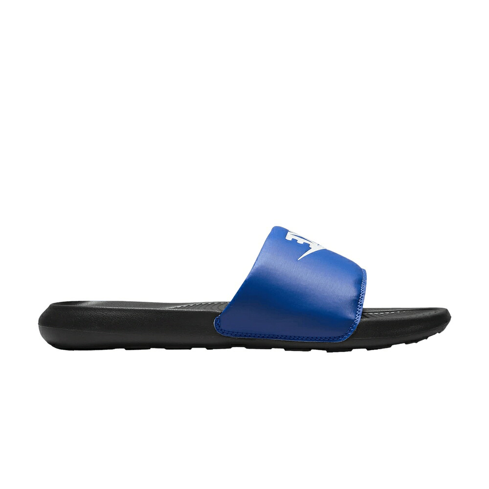 ナイキ サンダル 青色 ブルー 黒色 ブラック 白色 ホワイト 'BLACK BLUE' スニーカー メンズ NIKE VICTORI ONE SLIDE RACER / RACER BLUE BLACK WHITE｜スニケス