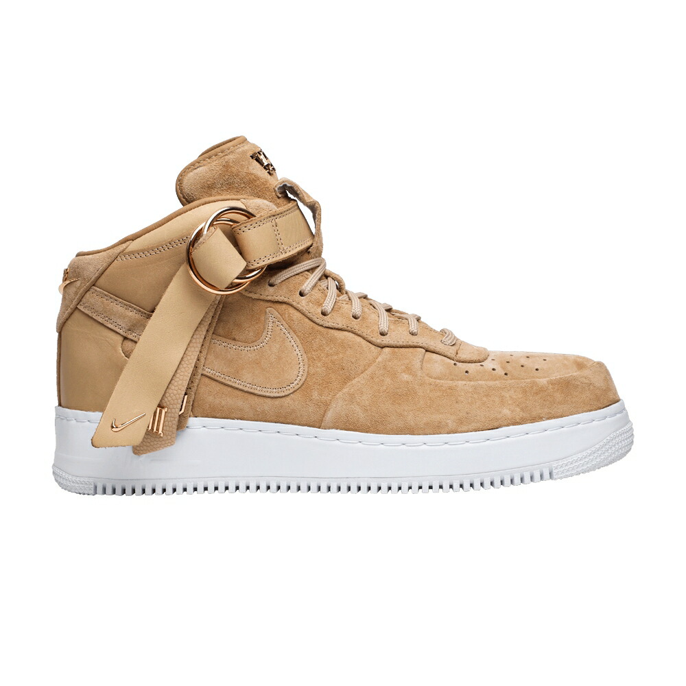 ナイキ ミッド 白いこと 白いこと 空軍 \u0027VACHETTA TAN\u0027 スニーカー メンズ NIKE VICTOR CRUZ X AIR FORCE 1 MID / VACHETTA TAN WHITE