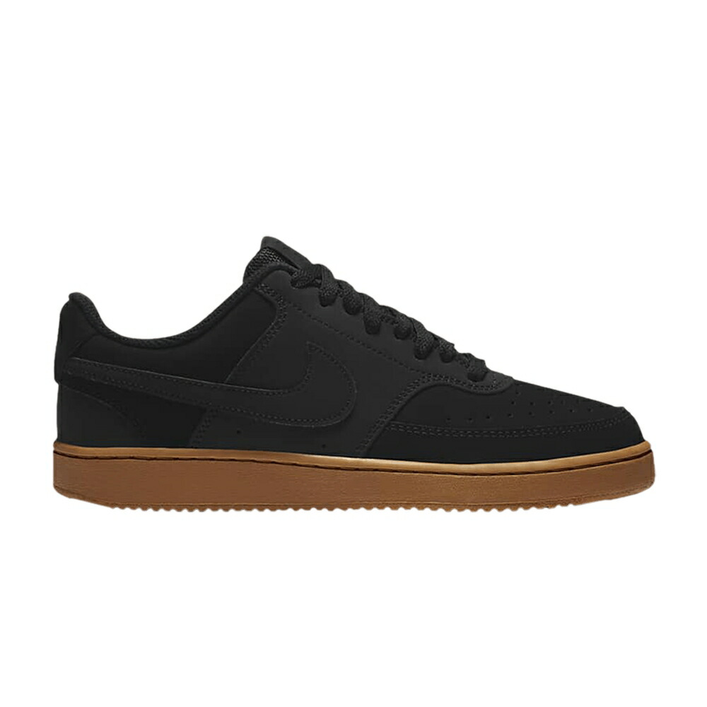 ナイキ 厚地の外套 黒いこと 黒いこと ウィート \u0027BLACK WHEAT\u0027 スニーカー メンズ NIKE COURT VISION LOW / BLACK WHEAT BLACK メンズ靴-スニーカー
