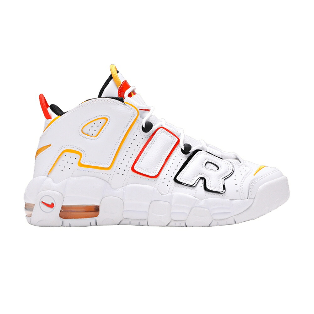 ナイキ 引きあげるペース エアモアアップテンポ モアテン \u0027ROSEWELL RAYGUN\u0027 お坊っちゃん キッズ NIKE AIR MORE UPTEMPO GS / もの言う花 マタニティ スニーカー