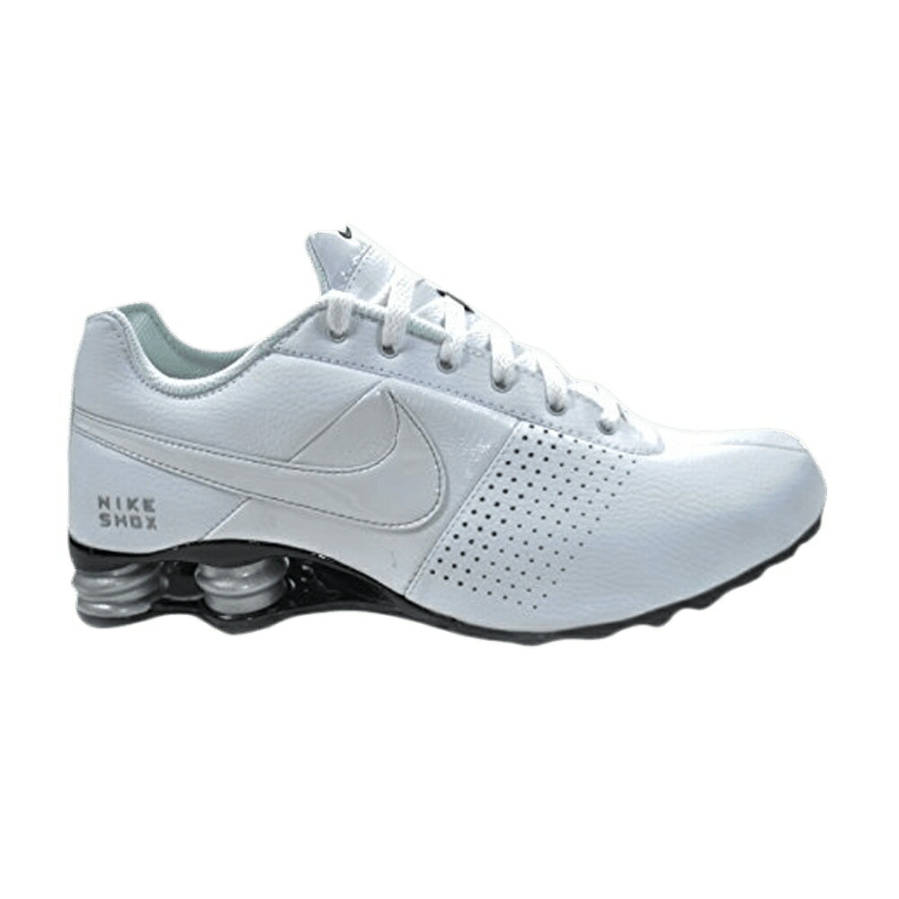 ナイキ ショックス 白色 ホワイト 銀色 シルバー 黒色 ブラック 'WHITE' スニーカー メンズ NIKE SHOX DELIVER / WHITE METALLIC SILVER BLACK