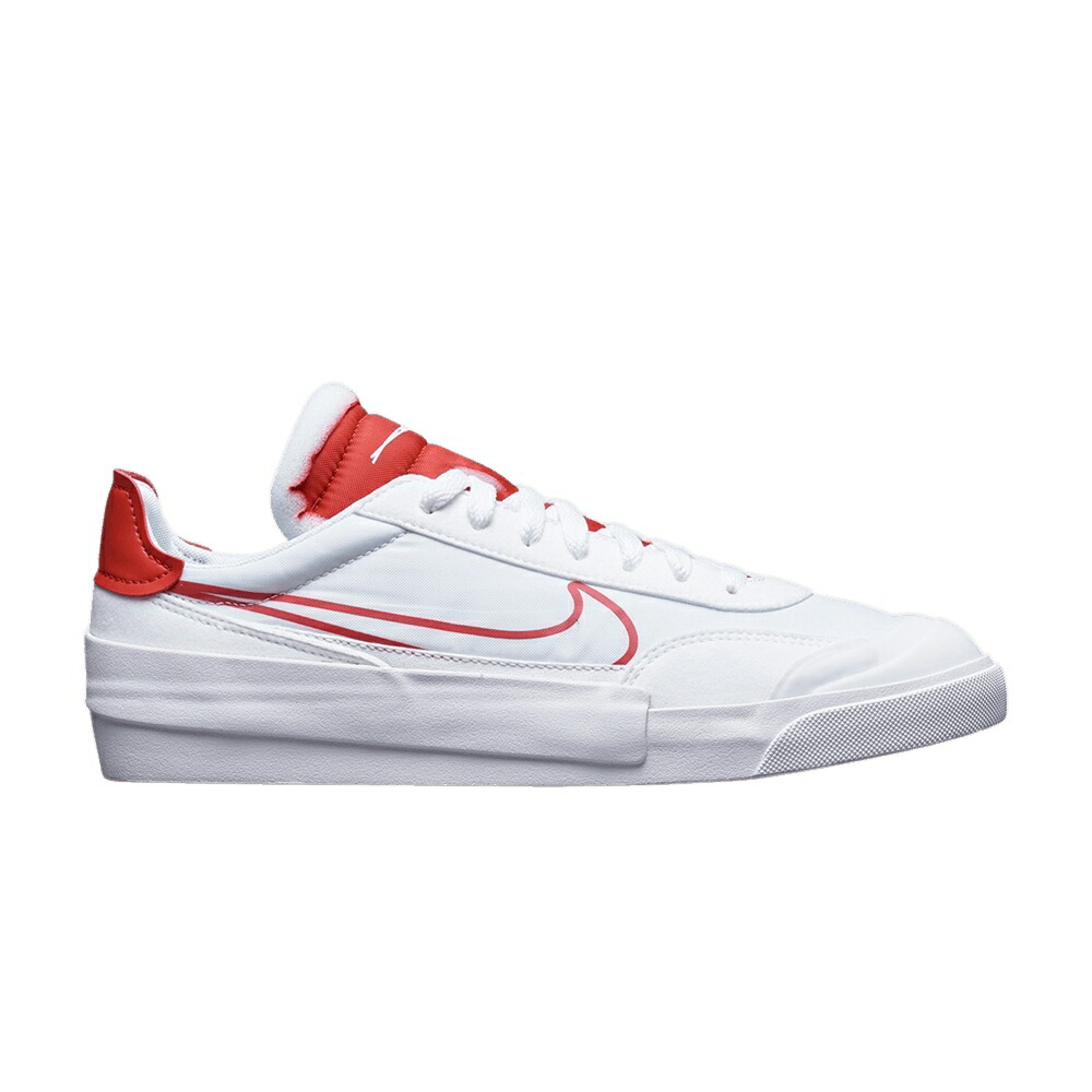 ナイキ 白色 ホワイト 赤 レッド WHITE RED スニーカー メンズ NIKE DROP TYPE HBR UNIVERSITY / WHITE UNIVERSITY RED WHITE