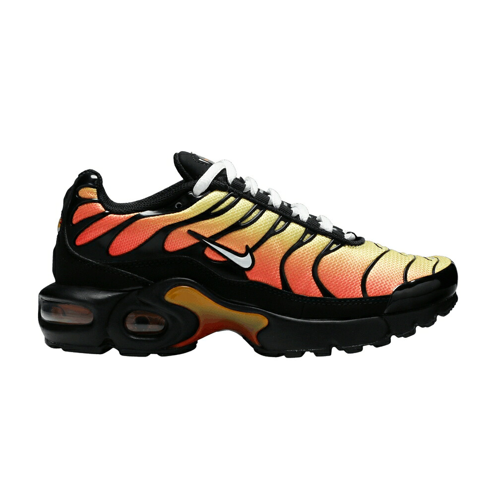 ナイキ マックス 黒色 ブラック ピュア プラチナム 赤 レッド エアマックスプラス 'BLACK RED' ジュニア キッズ NIKE AIR MAX PLUS GS HABANERO / BLACK PURE PLATINUM HABANERO RED ベビー マタニティ スニー 41,535円