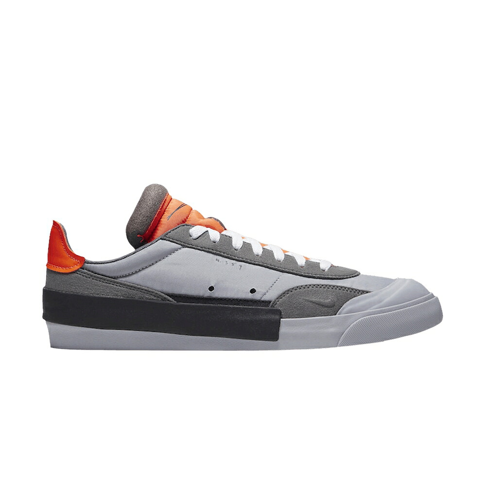 ナイキ 薄墨色 薄墨色 黒いこと 黒いこと 橙 オレンジ色 \u0027TOTAL ORANGE\u0027 スニーカー メンズ NIKE DROP TYPE LX / WOLF GREY BLACK TOTAL ORANGE