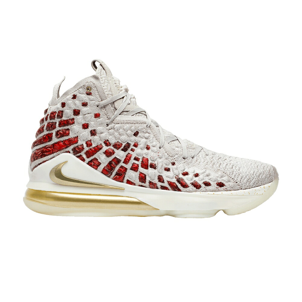 ナイキ レブロン 砂色 沙子 ゴールド \u0027WIN WIN\u0027 スニーカー メンズ NIKE LEBRON 17 \u0027WIN/WIN\u0027 / DESERT SAND METALLIC GOLD CEDAR