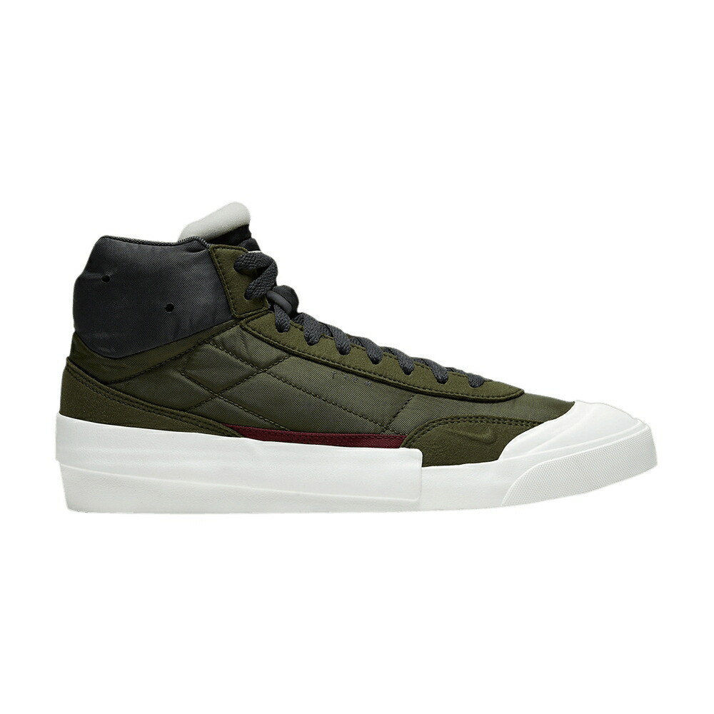 ナイキ ミッド 白色 ホワイト 黒色 ブラック 'LEGION GREEN' スニーカー メンズ NIKE DROP TYPE LX MID / WHITE BLACK ANTHRACITE LEGION