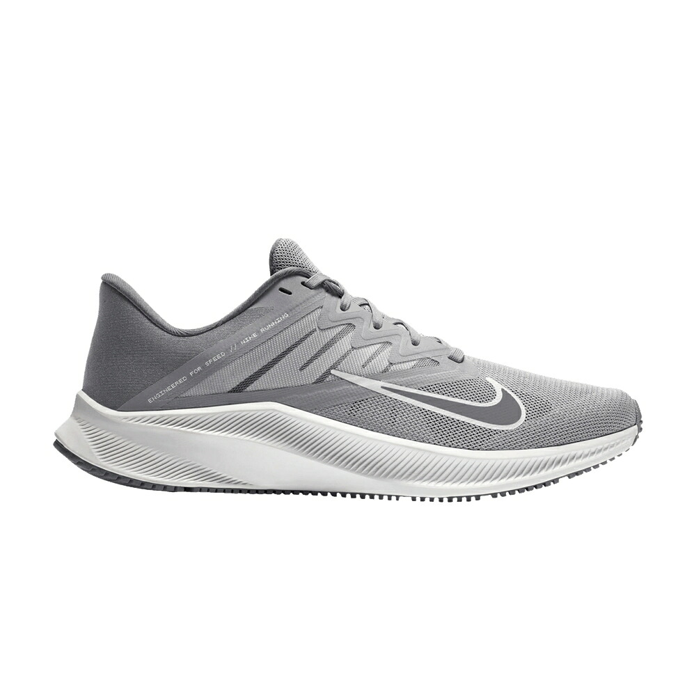 ナイキ 薄墨色 薄墨色 \u0027LIGHT GREY\u0027 スニーカー メンズ NIKE QUEST 3 SMOKE / LIGHT SMOKE GREY SMOKE GREY