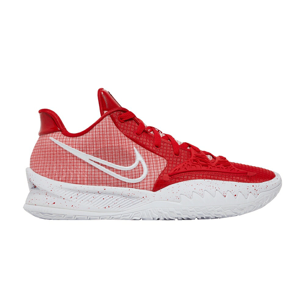 ナイキ カイリー 赤 赤いこと 白いこと 白いこと \u0027UNIVERSITY RED\u0027 スニーカー メンズ NIKE KYRIE LOW 4 結核症 / UNIVERSITY RED WHITE