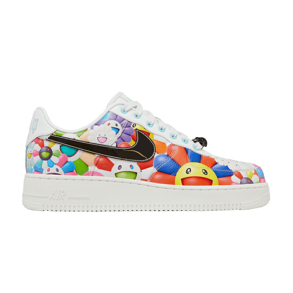 ナイキ 銀色 シルバー エアフォース MURAKAMI DRIP スニーカー メンズ NIKE RTFKT X TAKASHI MURAKAMI AIR FORCE 1 LOW / MULTI COLOR METALLIC SILVER