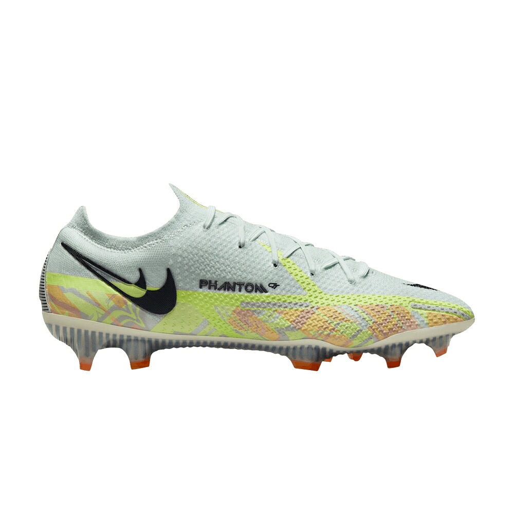 ナイキ エリート 緑 緑であること 橙 オレンジ色 \u0027BONDED PACK\u0027 スニーカー メンズ NIKE PHANTOM GT2 ELITE FG / BARELY GREEN TOTAL ORANGE