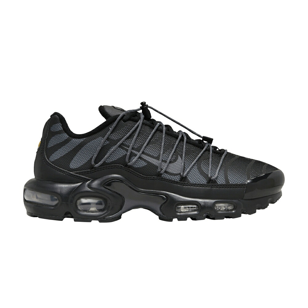 ナイキ マックス 黒いこと 黒いこと 赤 赤いこと エアマックスプラス \u0027BLACK PLATINUM\u0027 スニーカー レディース NIKE WMNS AIR MAX PLUS UTILITY METALLIC / BLACK SALSA RED METALLIC