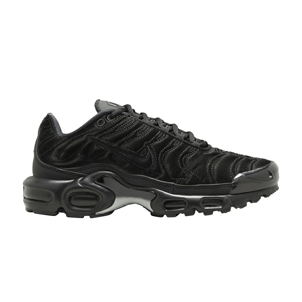 ナイキ マックス 黒いこと 黒いこと エアマックスプラス \u0027BLACK STITCHING\u0027 スニーカー レディース NIKE WMNS AIR MAX PLUS / BLACK BLACK ANTHRACITE SAIL