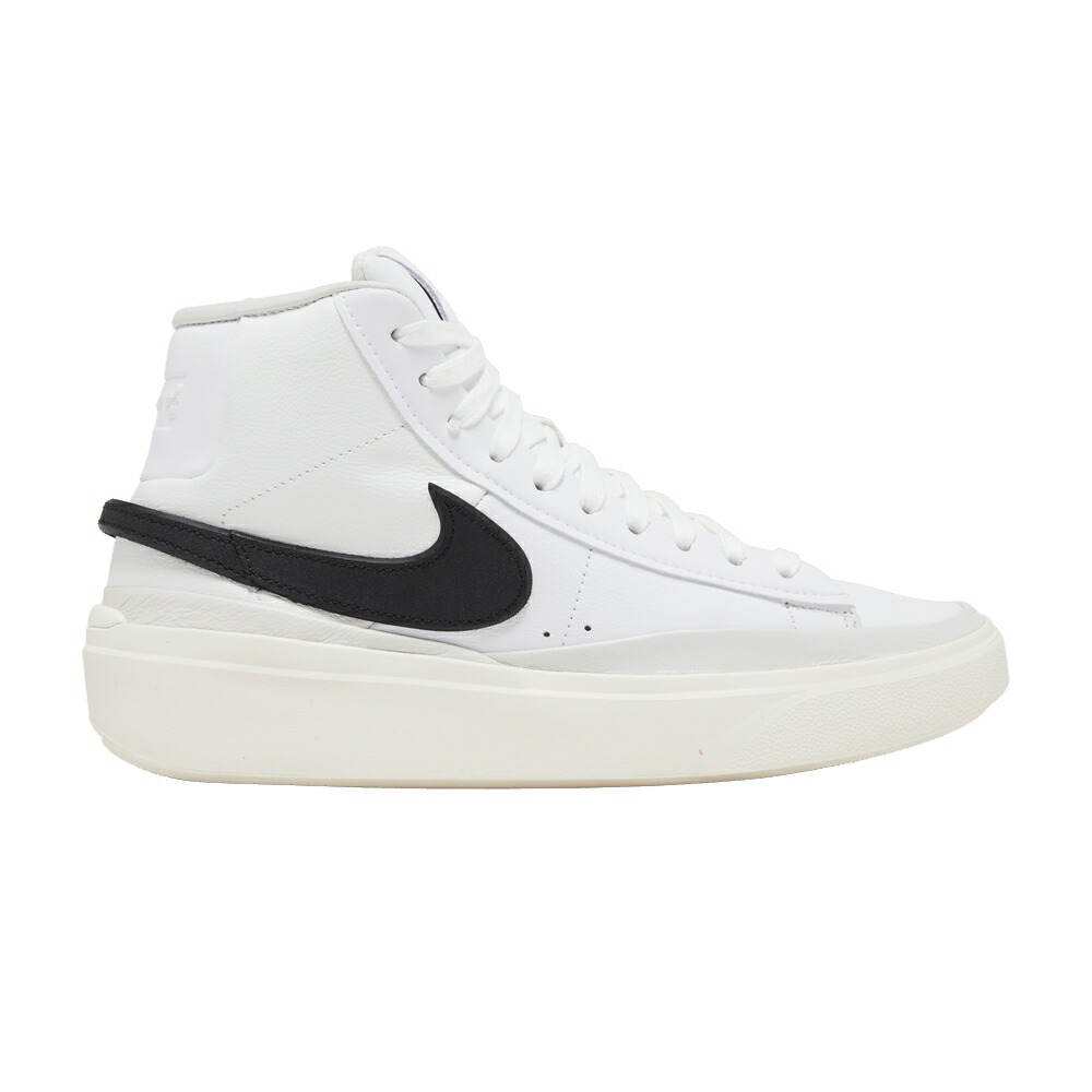 ナイキ ブレイザー ミッド 白いこと 白いこと 黒いこと 黒いこと \u0027WHITE BLACK\u0027 スニーカー メンズ NIKE BLAZER PHANTOM MID / WHITE SUMMIT WHITE PHANTOM BLACK