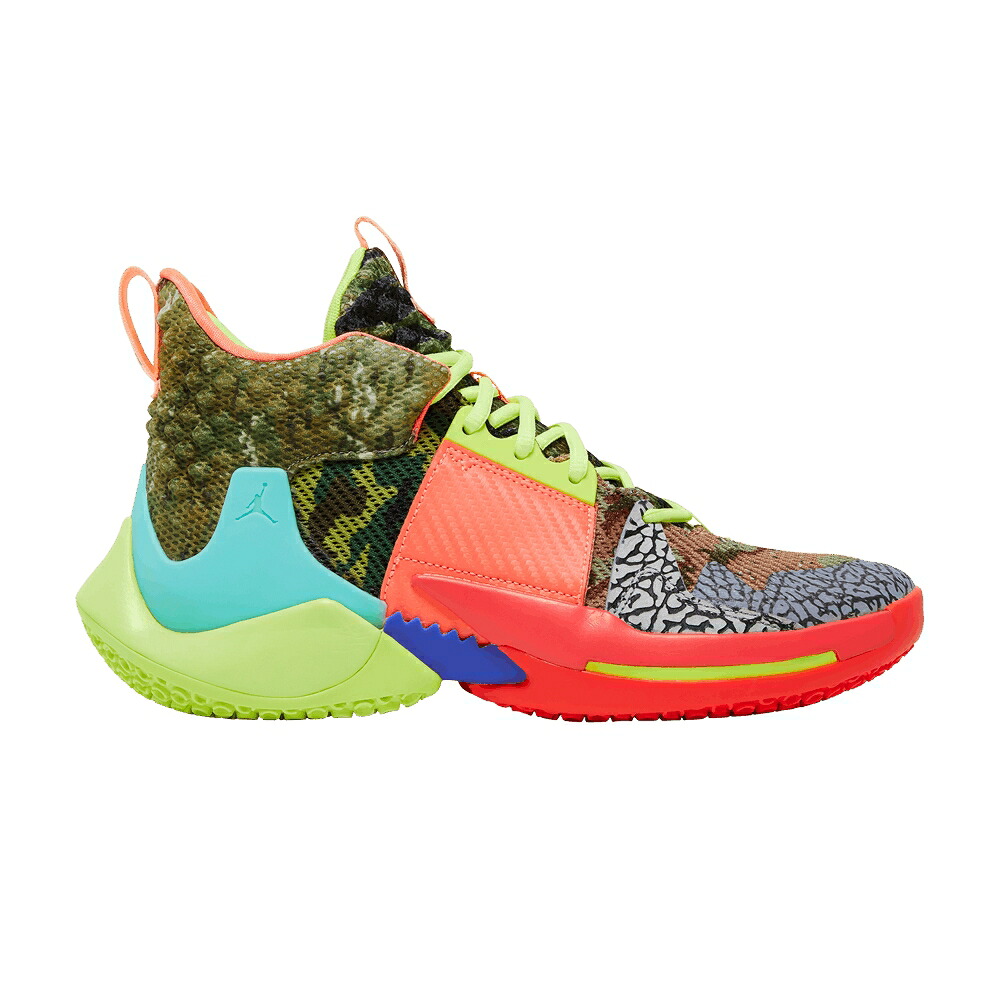 ナイキ 間鴨柄 緑 緑であること エアジョーダン ZER0.2 \u0027ALL STAR\u0027 スニーカー メンズ AIR JORDAN AIR JORDAN WHY NOT / CAMO GREEN HYPER TURQUOISE VOLT