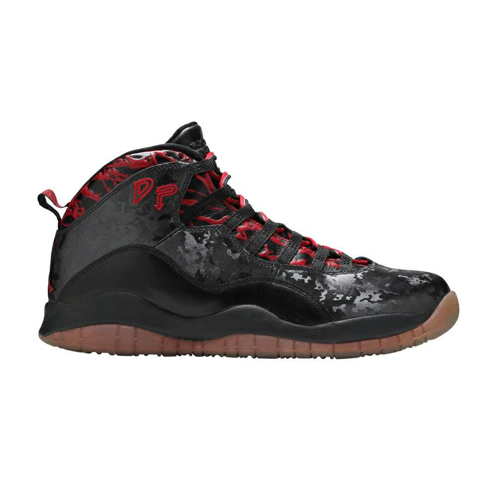 ナイキ 黒色 ブラック 赤 レッド エアジョーダン DOERNBECHER スニーカー メンズ AIR JORDAN AIR JORDAN 10 RETRO DB / BLACK GYM RED