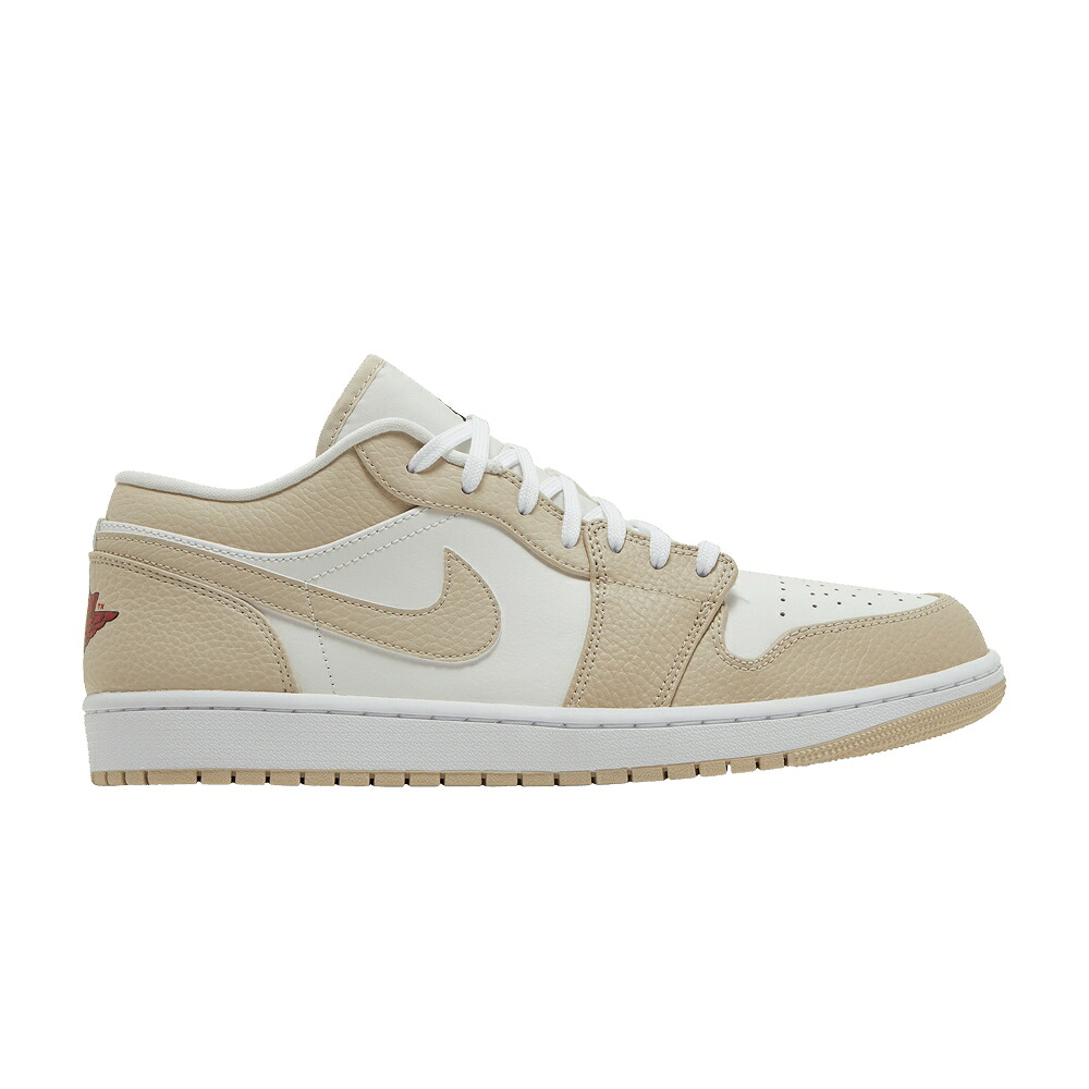 ナイキ 白いこと 白いこと 黒いこと 黒いこと エアジョーダン \u0027SAIL RATTAN\u0027 スニーカー メンズ AIR JORDAN AIR JORDAN 1 LOW SE / SAIL RATTAN WHITE BLACK