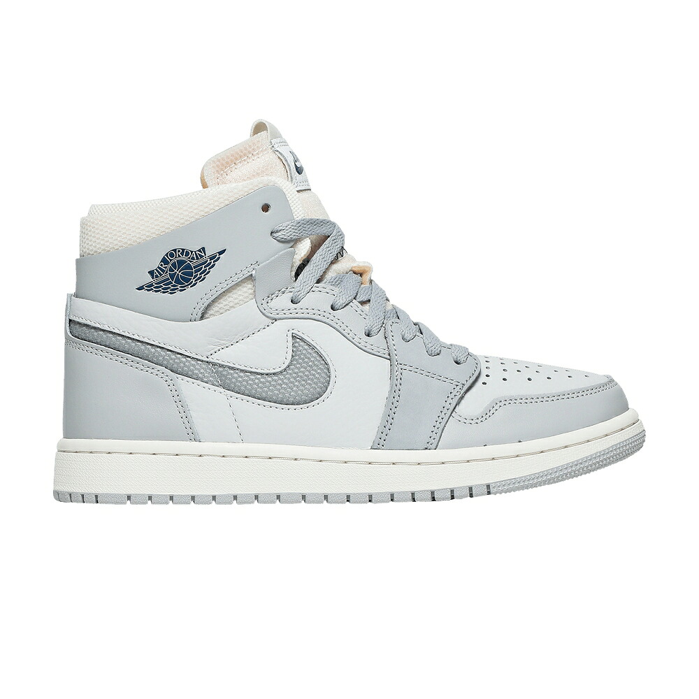 ナイキ 望遠レンズ 薄墨色 薄墨色 エアジョーダン \u0027LONDON\u0027 スニーカー メンズ AIR JORDAN AIR JORDAN 1 ZOOM COMFORT / PHOTON DUST LIGHT SMOKE GREY