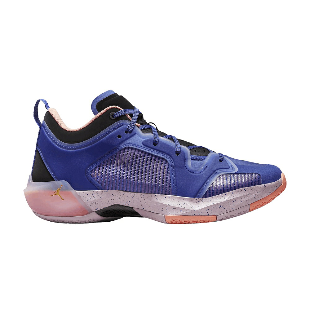 ナイキ 黒いこと 黒いこと クリムゾン エアジョーダン \u0027TILL DAWN\u0027 スニーカー メンズ AIR JORDAN AIR JORDAN 37 LOW PF / LAPIS BLACK CRIMSON BLISS SATURN