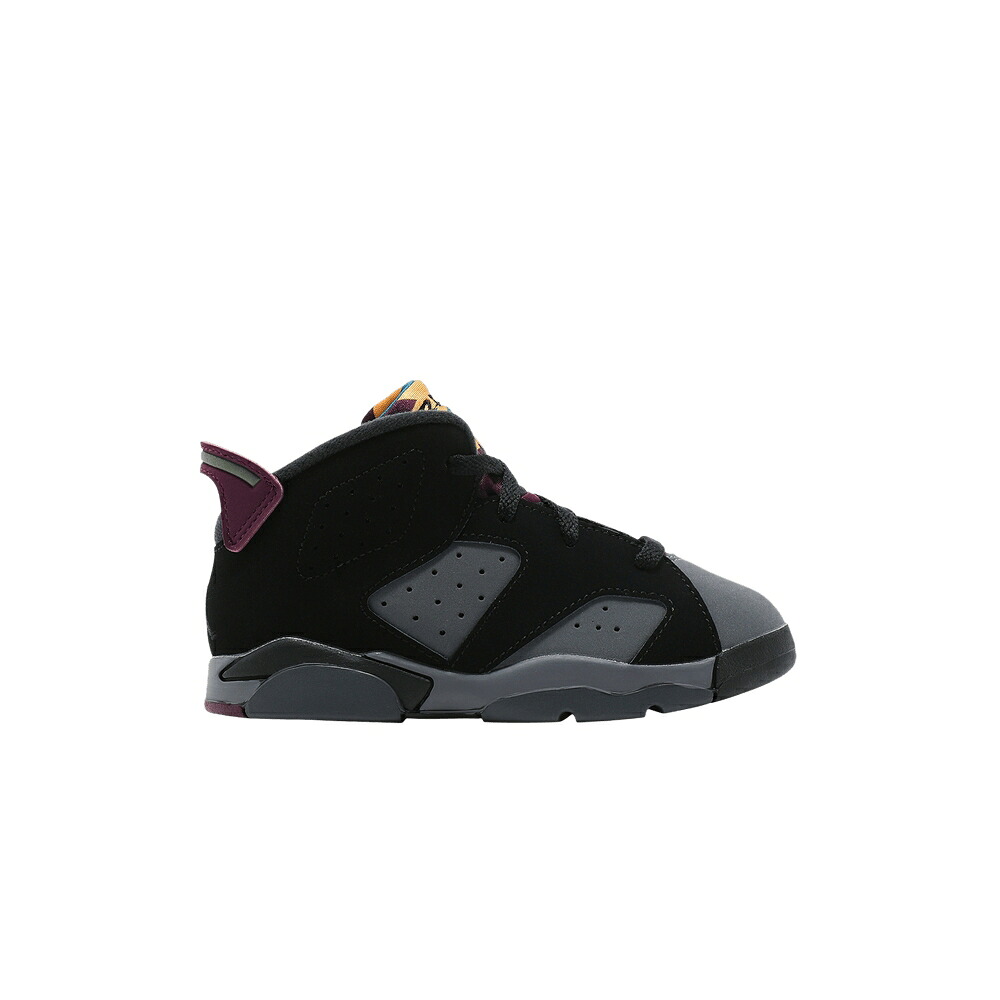 ナイキ 黒いこと 黒いこと 薄墨色 薄墨色 エアジョーダン \u0027BORDEAUX\u0027 もの言う花 AIR JORDAN AIR JORDAN 6 RETRO TD / BLACK LIGHT GRAPHITE DARK GREY