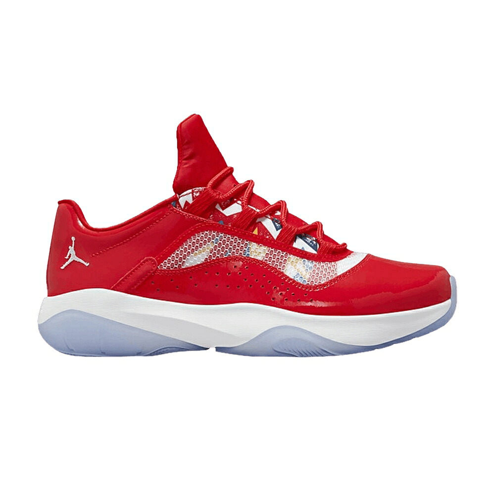ナイキ 赤 赤いこと 白いこと 白いこと エアジョーダン \u0027BARCELONA\u0027 スニーカー メンズ AIR JORDAN AIR JORDAN 11 CMFT LOW / CHILE RED WHITE