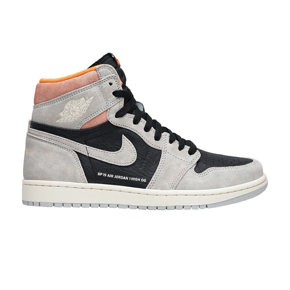 ナイキ ハイ 灰色 グレー クリムゾン 白色 ホワイト エアジョーダン NEUTRAL GREY スニーカー メンズ AIR JORDAN AIR JORDAN 1 RETRO HIGH OG / NEUTRAL GREY HYPER CRIMSON WHITE