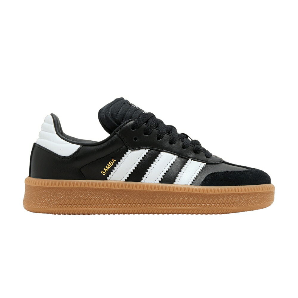 アディダス サンバ 白いこと 白いこと 中核グループ 黒いこと 黒いこと \u0027BLACK GUM\u0027 スニーカー メンズ ADIDAS SAMBA XLG J WHITE / CORE BLACK FOOTWEAR WHITE GUM 3