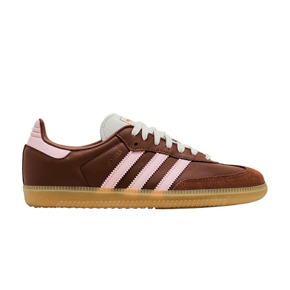 アディダス サンバ 赤銅色 赤銅色 サクラ色 \u0027NEAPOLITAN PINK\u0027 スニーカー レディース ADIDAS WMNS SAMBA OG PACK - PRELOVED BROWN CLEAR / PRELOVED BROWN CLEAR PINK GUM