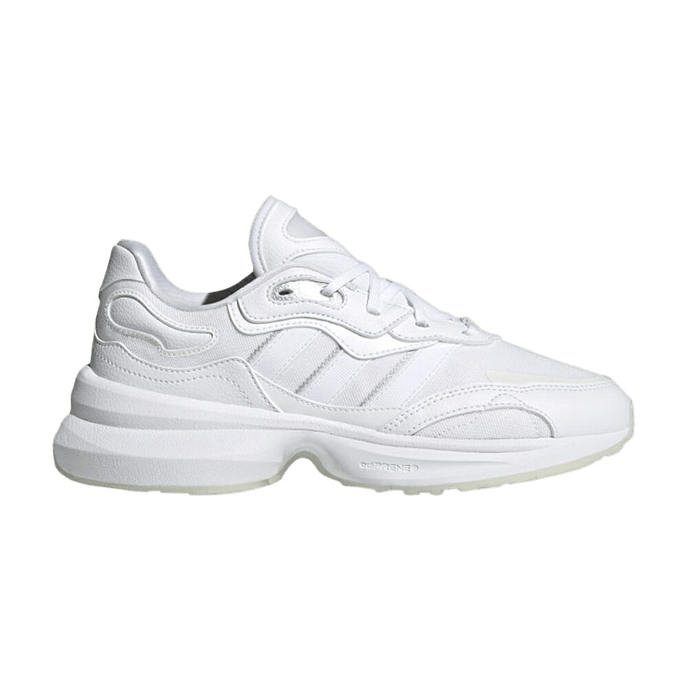 アディダス 白いこと 白いこと 中核グループ \u0027CLOUD WHITE\u0027 スニーカー レディース ADIDAS WMNS ZENTIC / CLOUD WHITE CLOUD WHITE CORE