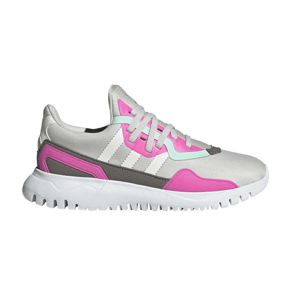 アディダス オリジナルス 薄墨色 薄墨色 白いこと 白いこと \u0027GREY PINK\u0027 スニーカー メンズ ADIDAS ORIGINALS FLEX J SCREAMING / GREY ONE CLOUD WHITE SCREAMING スニーカー-メンズ靴