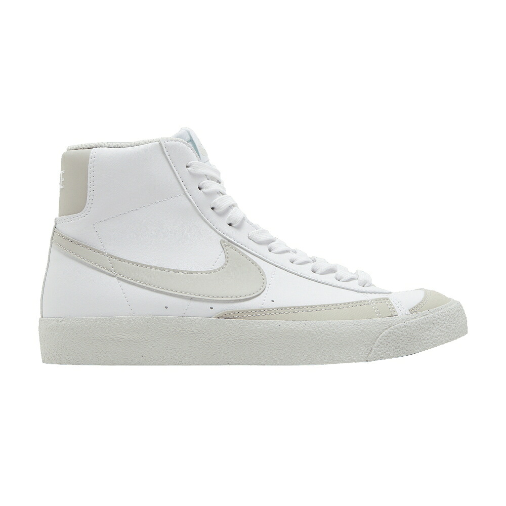 ナイキ ブレイザー ミッド 白いこと 白いこと \u002777 \u0027WHITE BONE\u0027 お坊っちゃん キッズ NIKE BLAZER MID SE GS LIGHT / WHITE LIGHT BONE VOLT もの言う花 マタニティ スニーカー