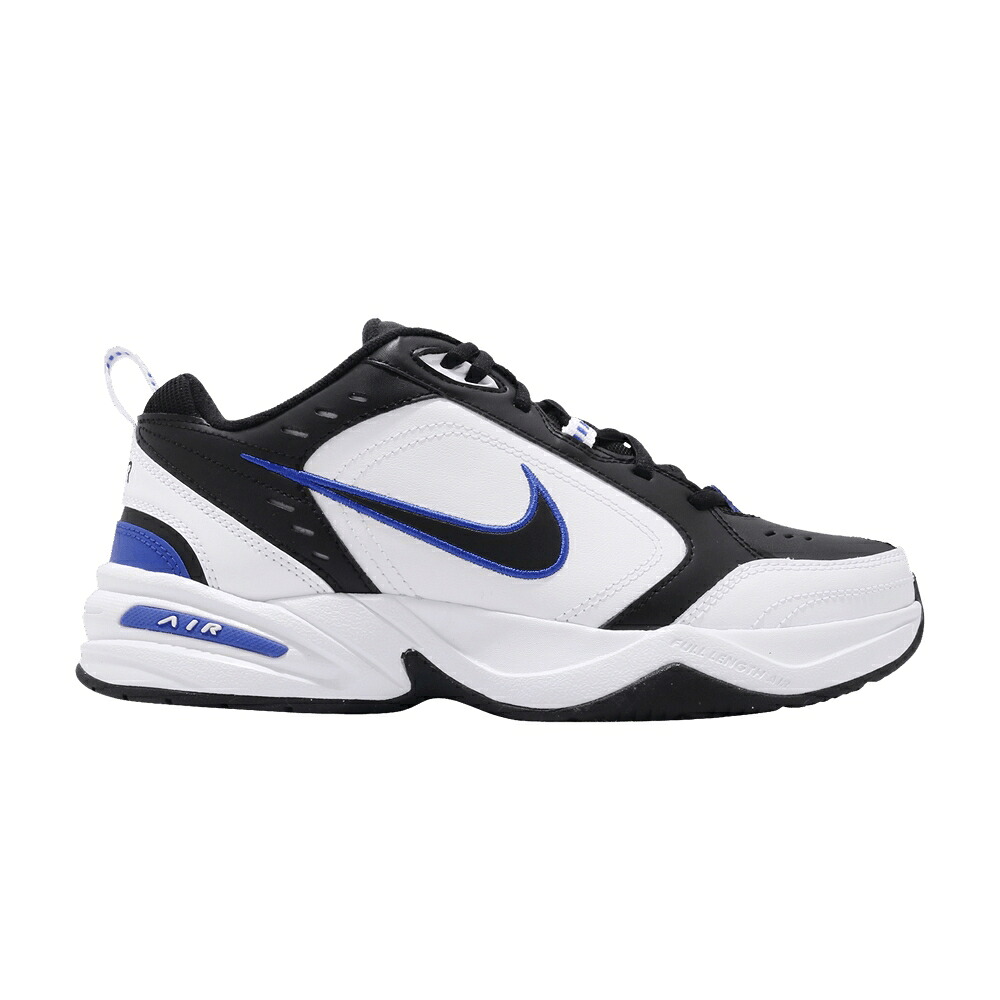 ナイキ モナーク 黒いこと 黒いこと 白いこと 白いこと \u0027BLACK BLUE\u0027 スニーカー メンズ NIKE AIR MONARCH IV / BLACK WHITE BLACK