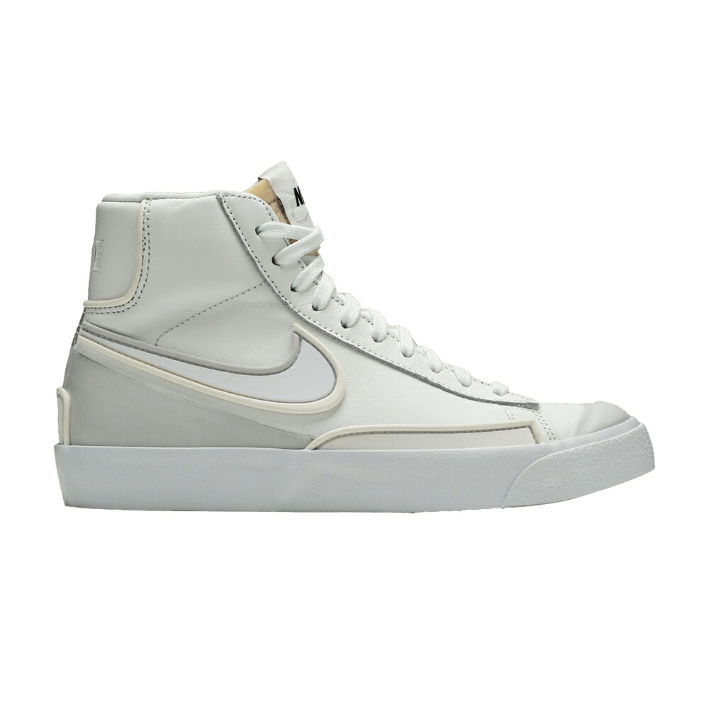 ナイキ ブレイザー ミッド 白いこと 白いこと 薄墨色 薄墨色 \u002777 \u0027INFINITE WHITE\u0027 スニーカー レディース NIKE WMNS BLAZER MID / SUMMIT WHITE SAIL VAST GREY