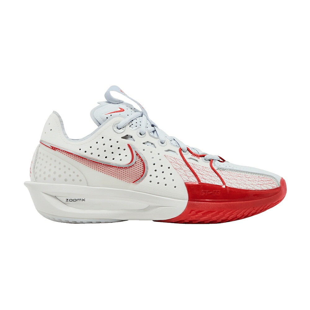 ナイキ 望遠レンズ 白いこと 白いこと 赤 赤いこと \u0027WHITE RED\u0027 スニーカー メンズ NIKE AIR ZOOM GT CUT 3 EP PICANTE / SUMMIT WHITE PICANTE RED